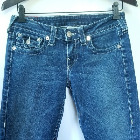 True Religion Billy Jeans Style # 10-572TS 98% Cotton Size 28 - Picture 6 of 13